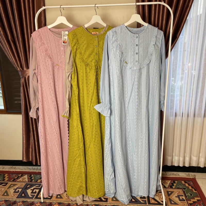 Gamis Aliezha big size / Gamis jumbo by balimo