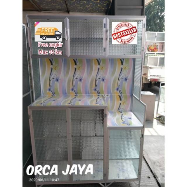 RAK PIRING 3 PINTU BAWAH KERAMIK rak piring 3 pintu lemari RAK PIRING 3 PINTU BAWAH KERAMIK rak piring 3 pintu lemari