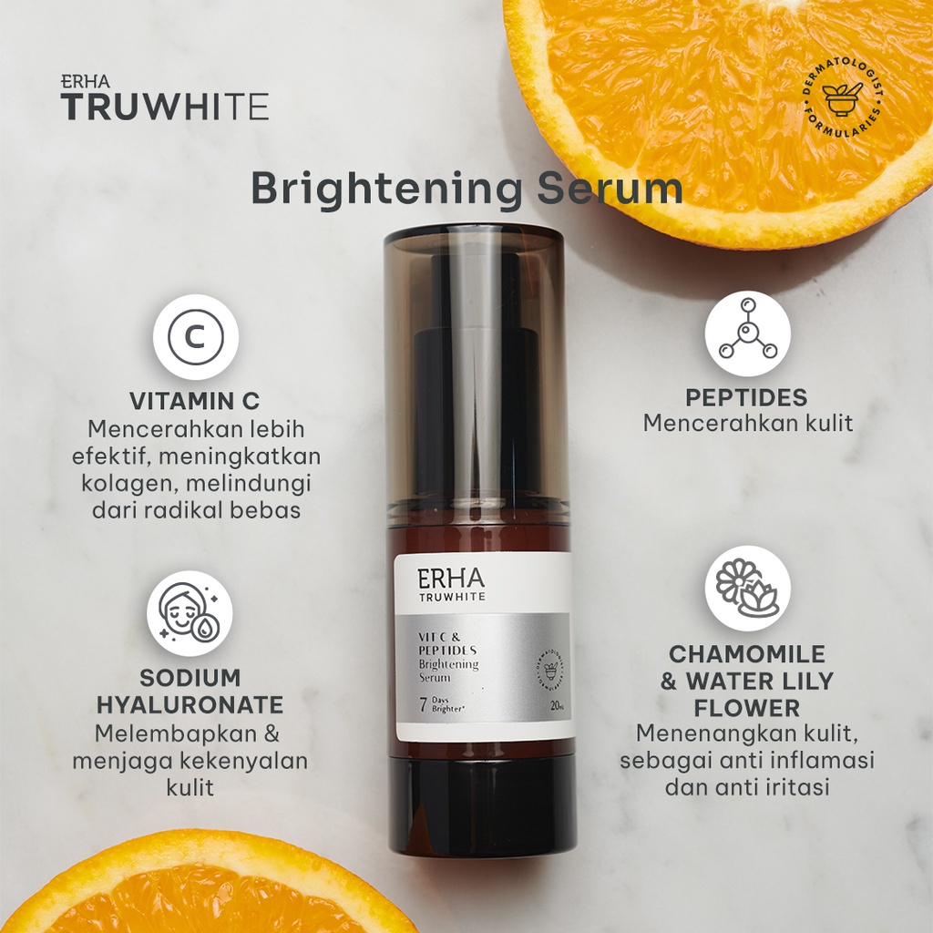 ERHA Bundling Truwhite VIT C Serum + Brightening Eye Serum-3