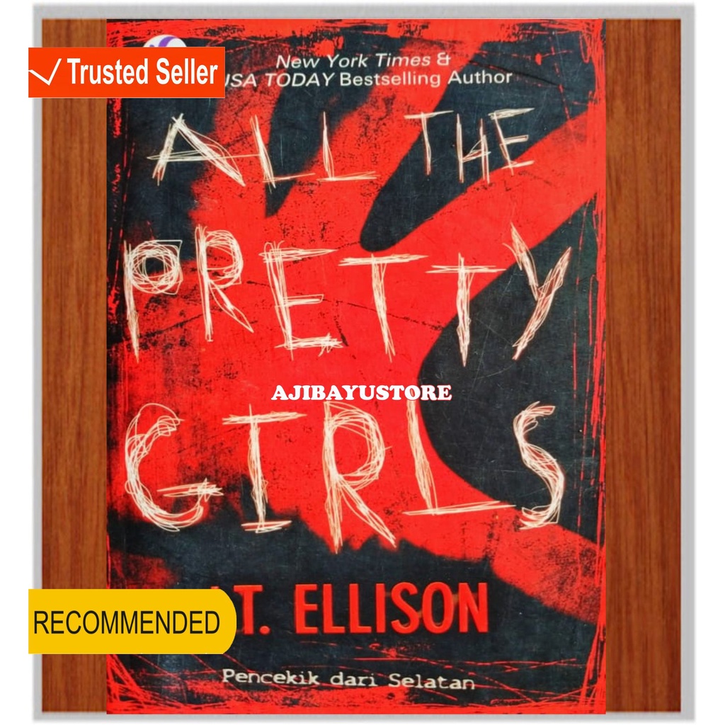 Buku Novel All The Pretty Girls Pencekik dari Selatan J T Ellison Violet Books