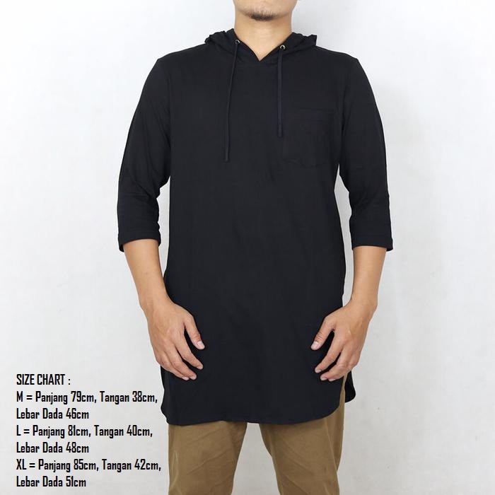 Kaos Kurta Premium / Baju Koko Pria - Kurta qita
