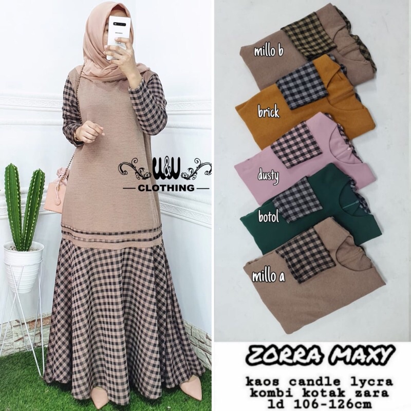 Dress Gamis zorra Maxi by W&W