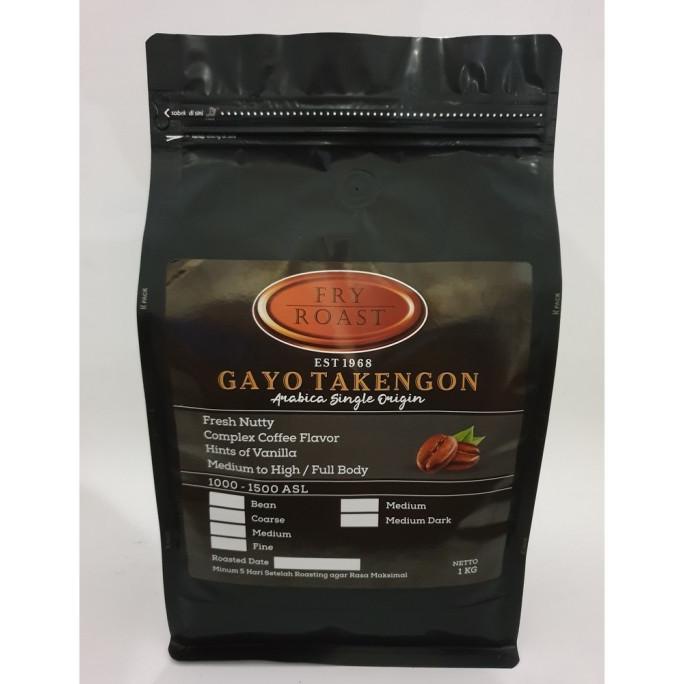 

MON171- KOPI ARABIKA ACEH GAYO TAKENGON 1 KG BIJI DAN BUBUK FBFG63546