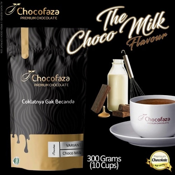 

Jual Coklat Bubuk Premium Chocofaza Chocolate Milk 300 Gr