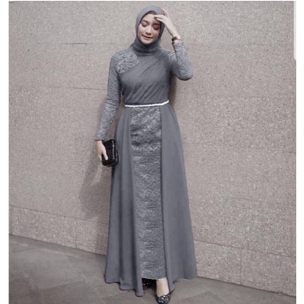 gamis wanita terbaru gamis pesta kekinia baju gamis ceruty babydoll gamis syar'i wanita busui syar'i