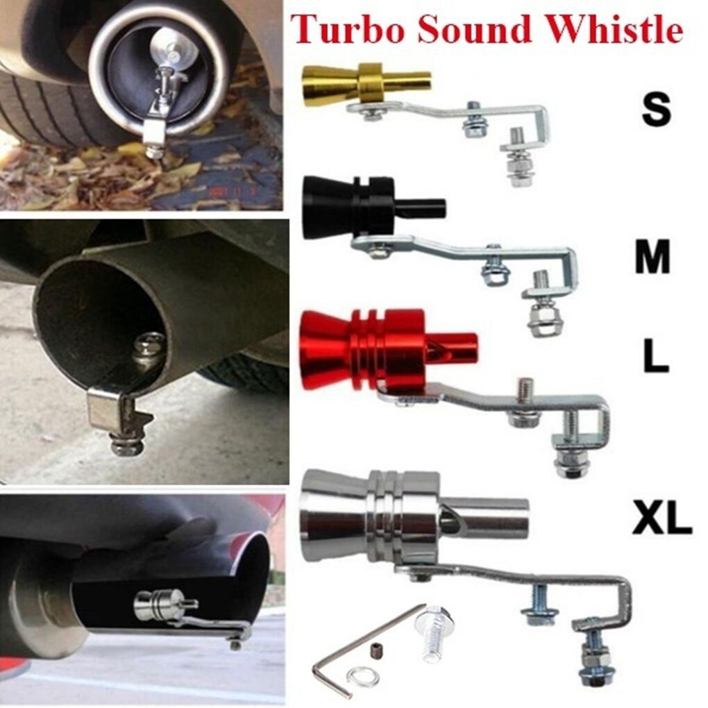 Penyiul Turbo Palsu Knalpot Mobil Peluit Turbo Knalpot Mobil Whistler Exhaust - TUR007