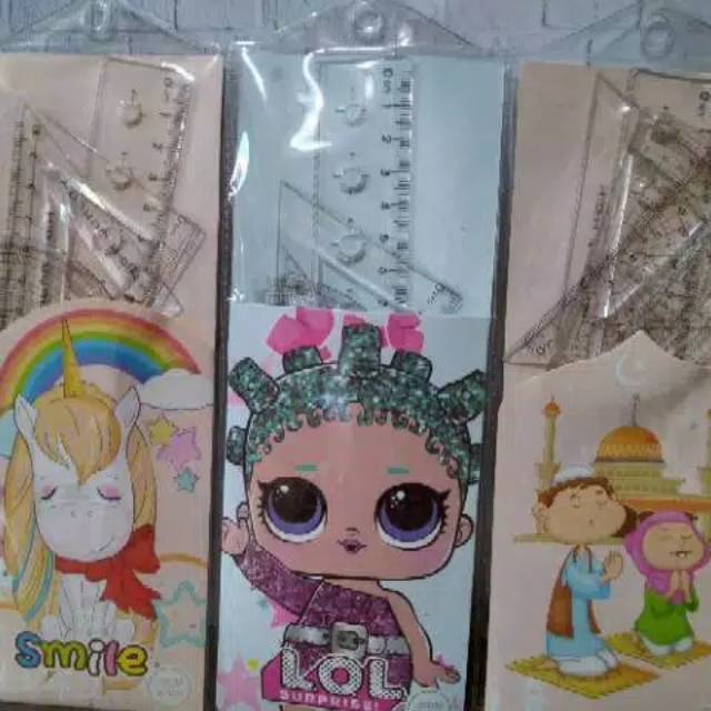 

Satu Set Penggaris Dompet/ Set Alat Tulis/ Stationery Set