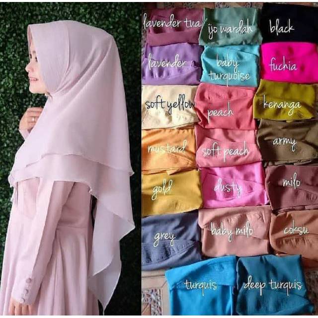 Khimar mini thalita by RA