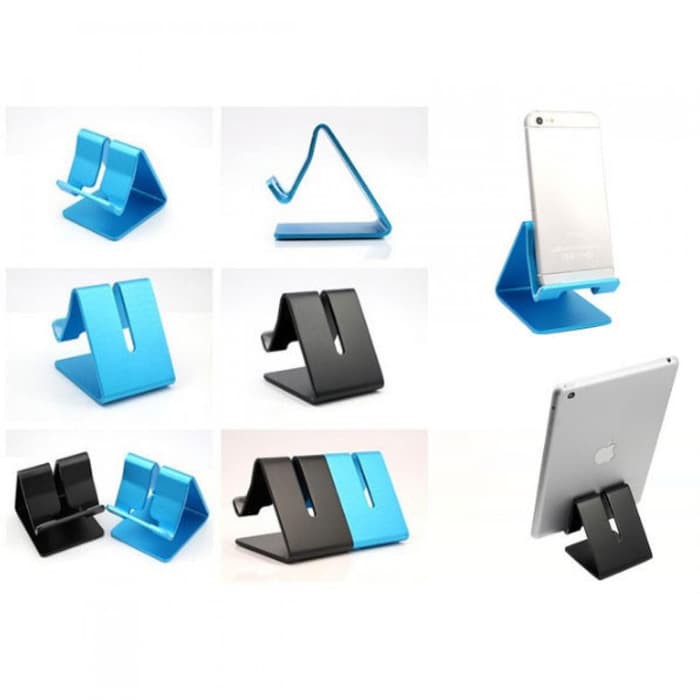 Holder Stand Aluminium Universal Untuk Tablet PC Handphone iPad iPhone