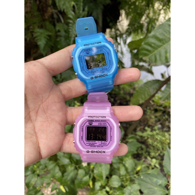 JAM TANGAN CASIO GSHOCK DW 5600 TRANSPARAN BEST SELER