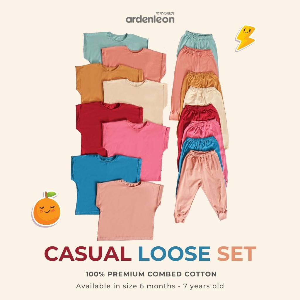 Ardenleon Casual Loose Set ( S, M, L, XL )