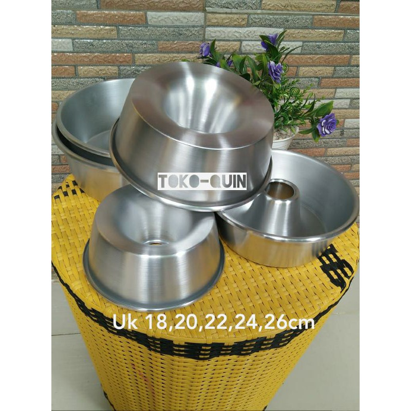 Loyang tulban press tanpa sambungan 1 set isi 5pcs