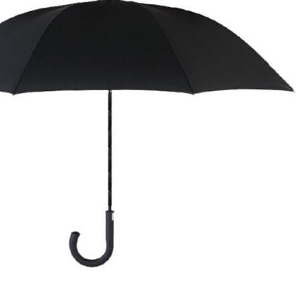 ♛ Payung Hitam Black Umbrella by Go Green Shop ❆
