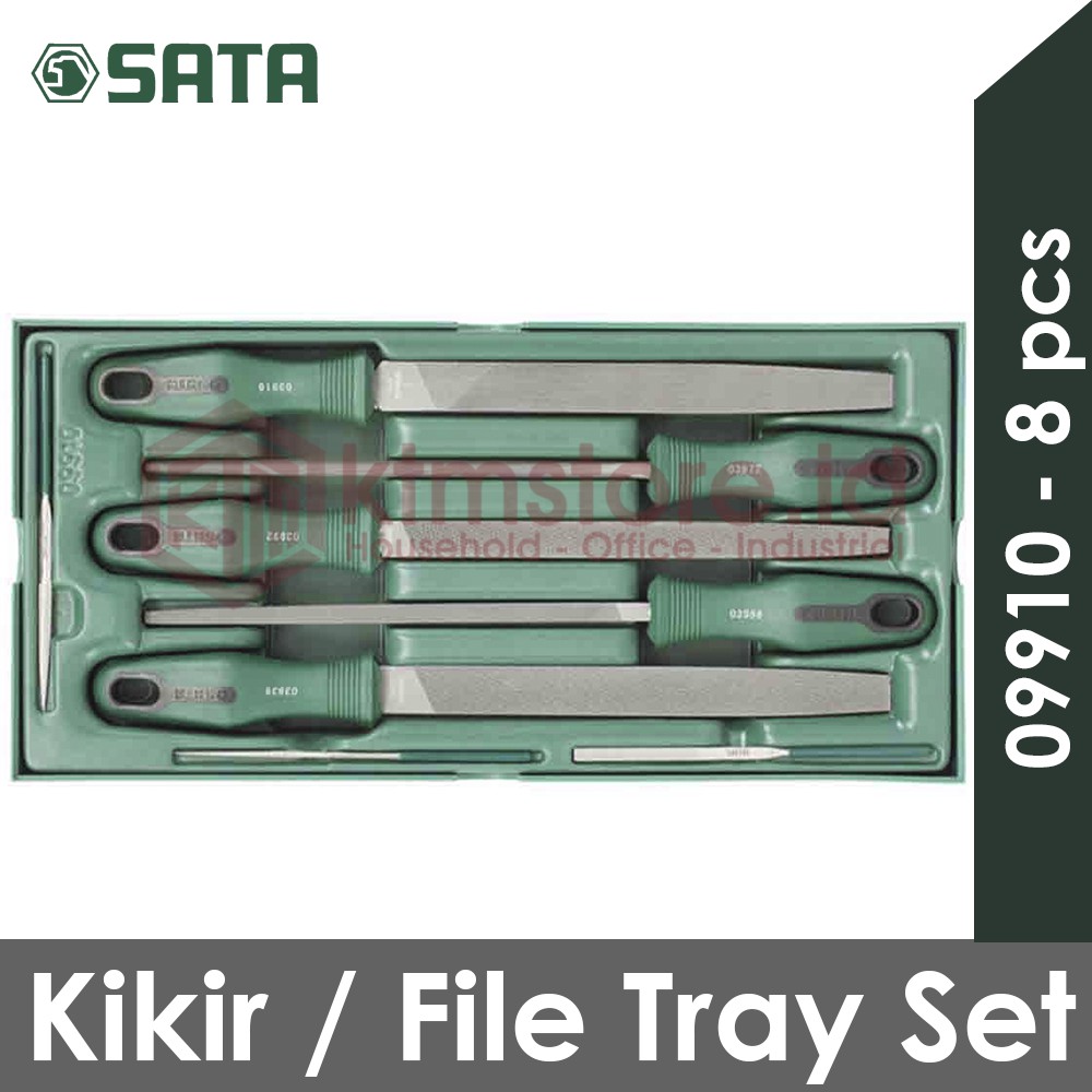 SATA 8 Pcs kikir Tray Set Plier 09910