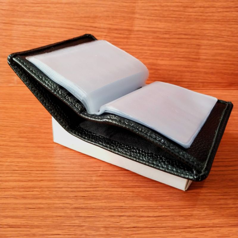 Dompet kartu atm kartu kredit kartu nama kulit  asli Original Dompet Credit Card Wallet Genuine leather