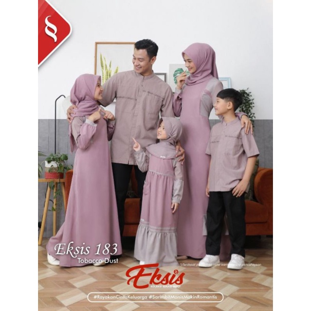 TERMURAH | ORI 100% COUPLE SARIMBIT KELUARGA EKSIS 183 TOBACCO DUST BY SEPLY