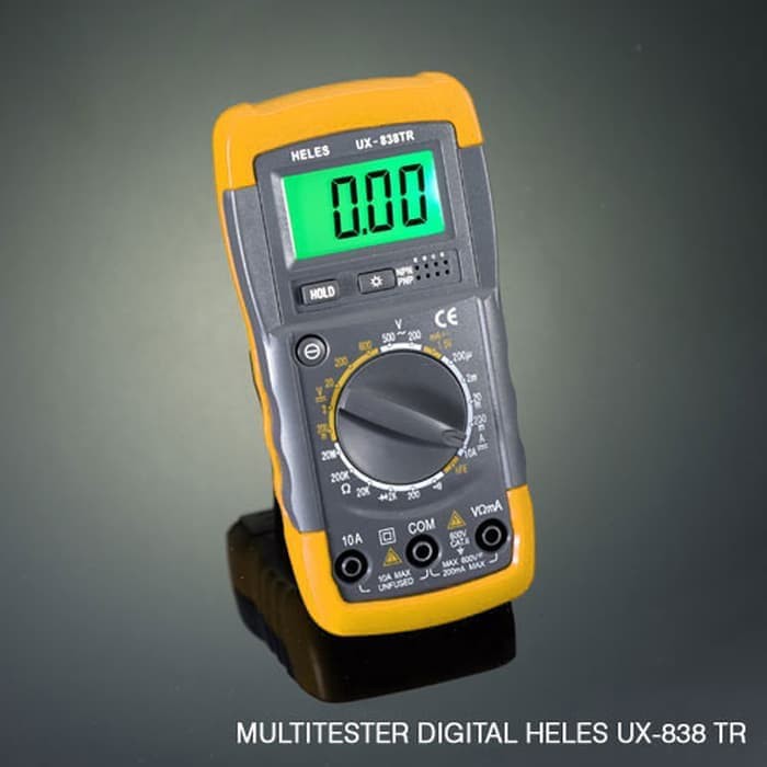 Multitester Digital Heles UX838TR avo meter UX838TR 838TR Shopee
