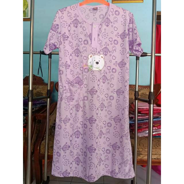 Daster dan baby doll kain kaos bisa melar