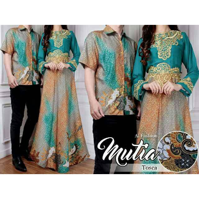 Couple batik sutra mutia tosca pakaian Batik murah baju Batik Couple murah baju pasangan murah