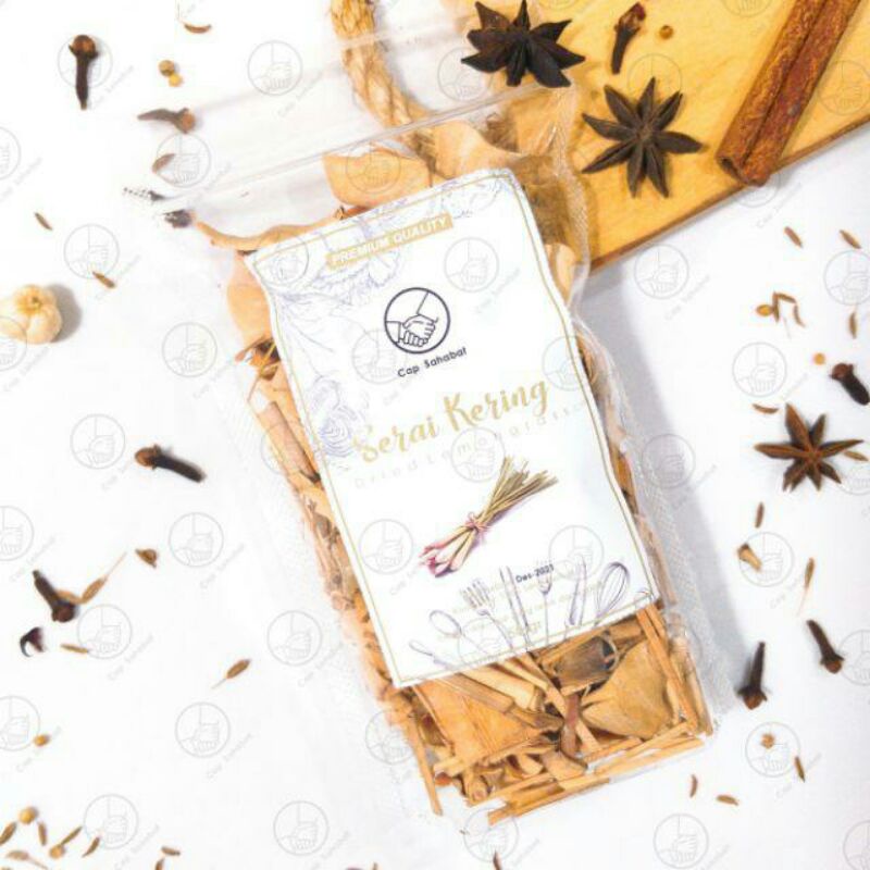 

Sereh Kering 100 Gram / Serai Kering / Murni / Dried Lemongrass / Rempah / JSR