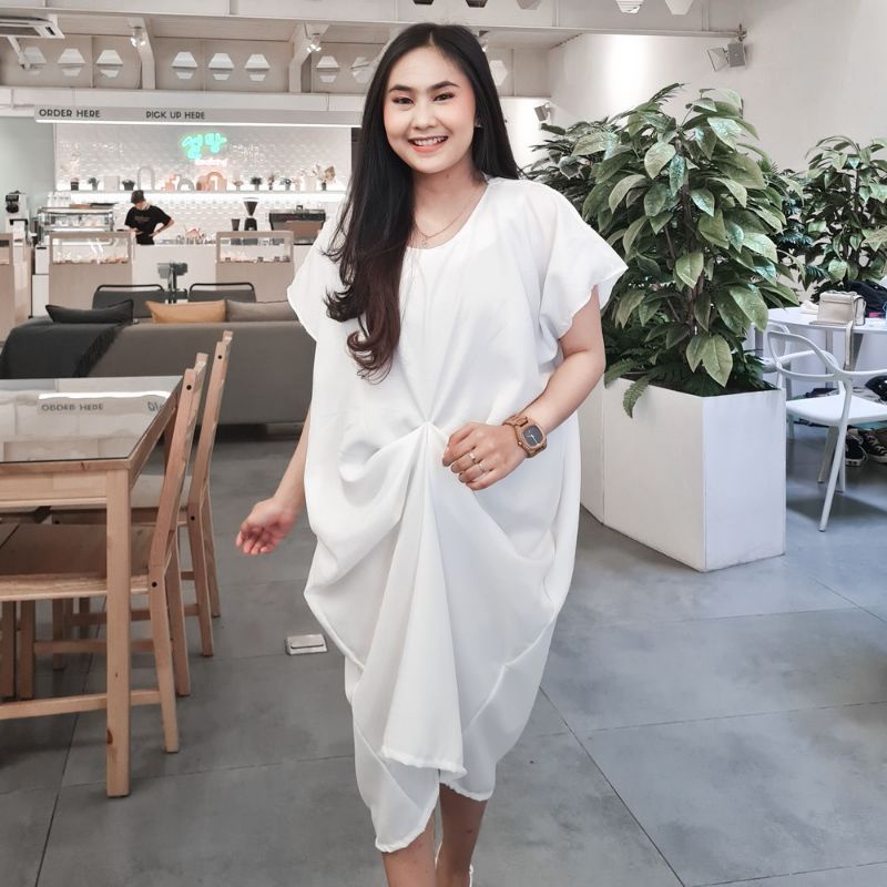 Rayya Pearl Kaftan - Kaftan Satin Premium / Gamis Kaftan Murah / Raya Kaftan / Kaftan Jumbo