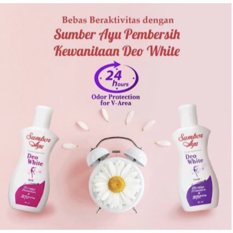 SUMBER AYU DEO WHITE 24 H ODOR PROTECTION 50 ML VITAMIN_KU