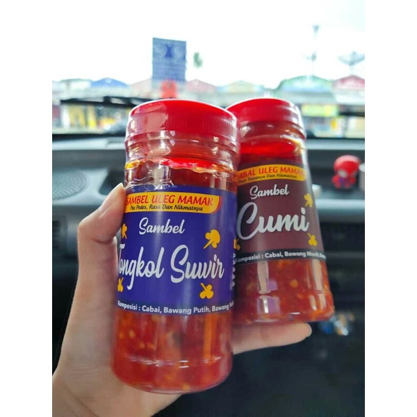 

paket sambal cumi & sambal tongkol suwir sambal #sambalulegmamak