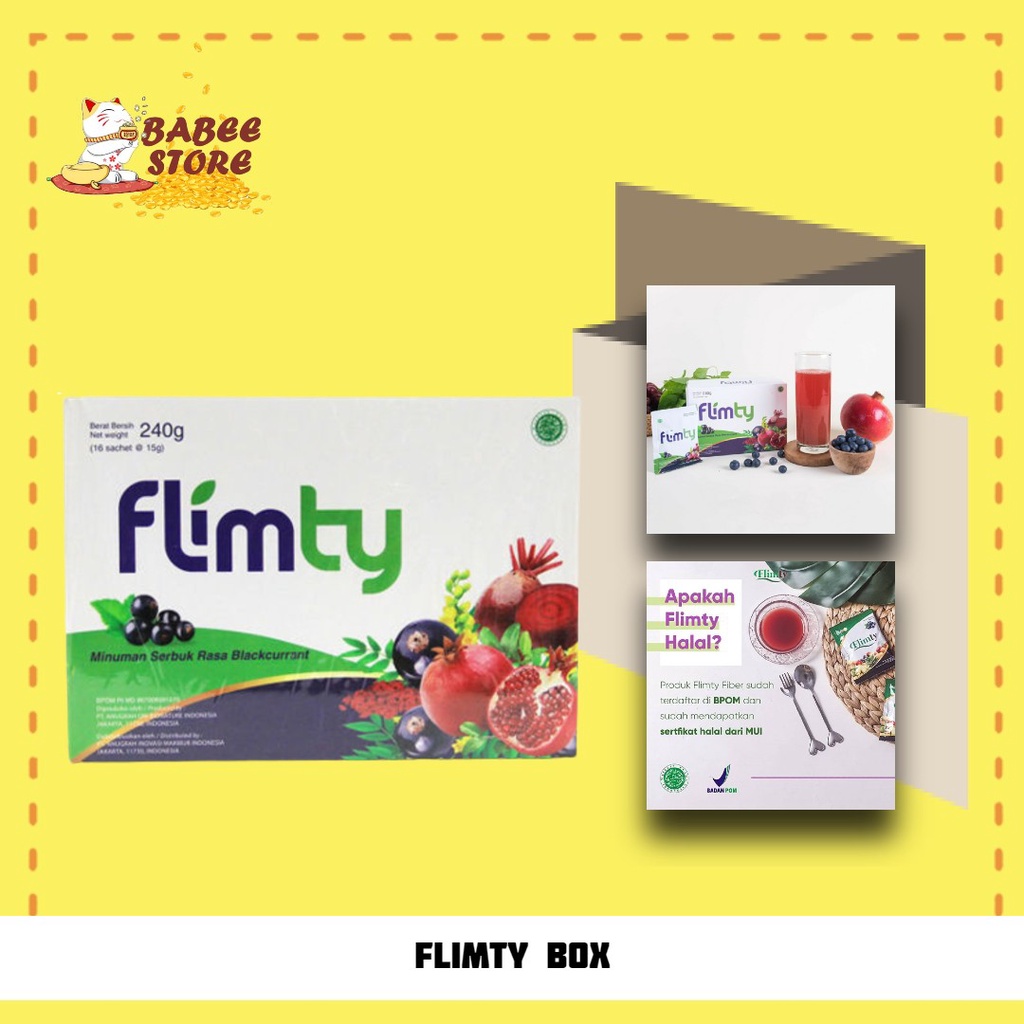 DETOK ANTIOKSIDAN BOX - FLIMTY FIBER HERBAL OBAT KURUS PELANCAR BAB DAN BANYAK MANFAATNYA