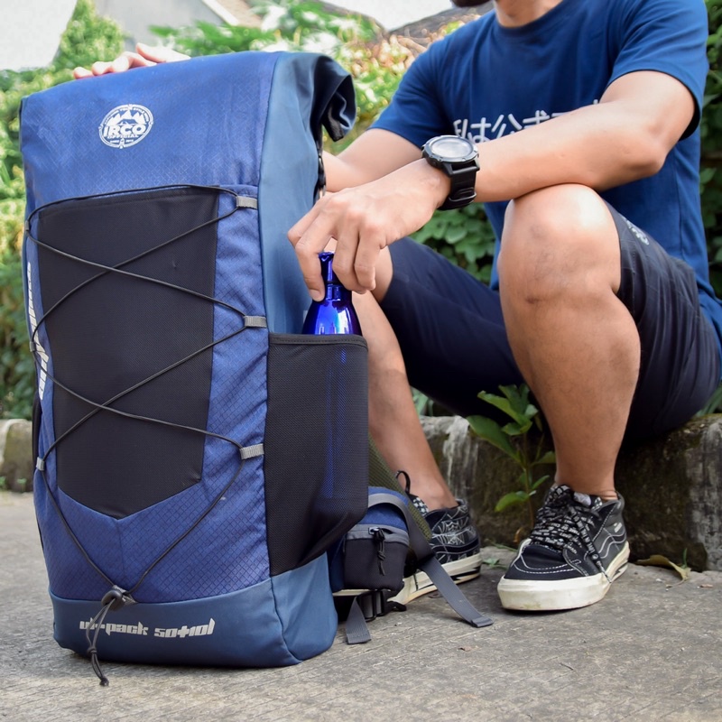 Tas Ransel Gunung Carrier 50 Liter Backpack Ultralight Outdoor Irco Ambalika Navy