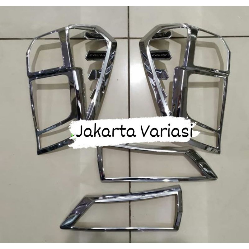 Garnish Belakang Chrome Calya