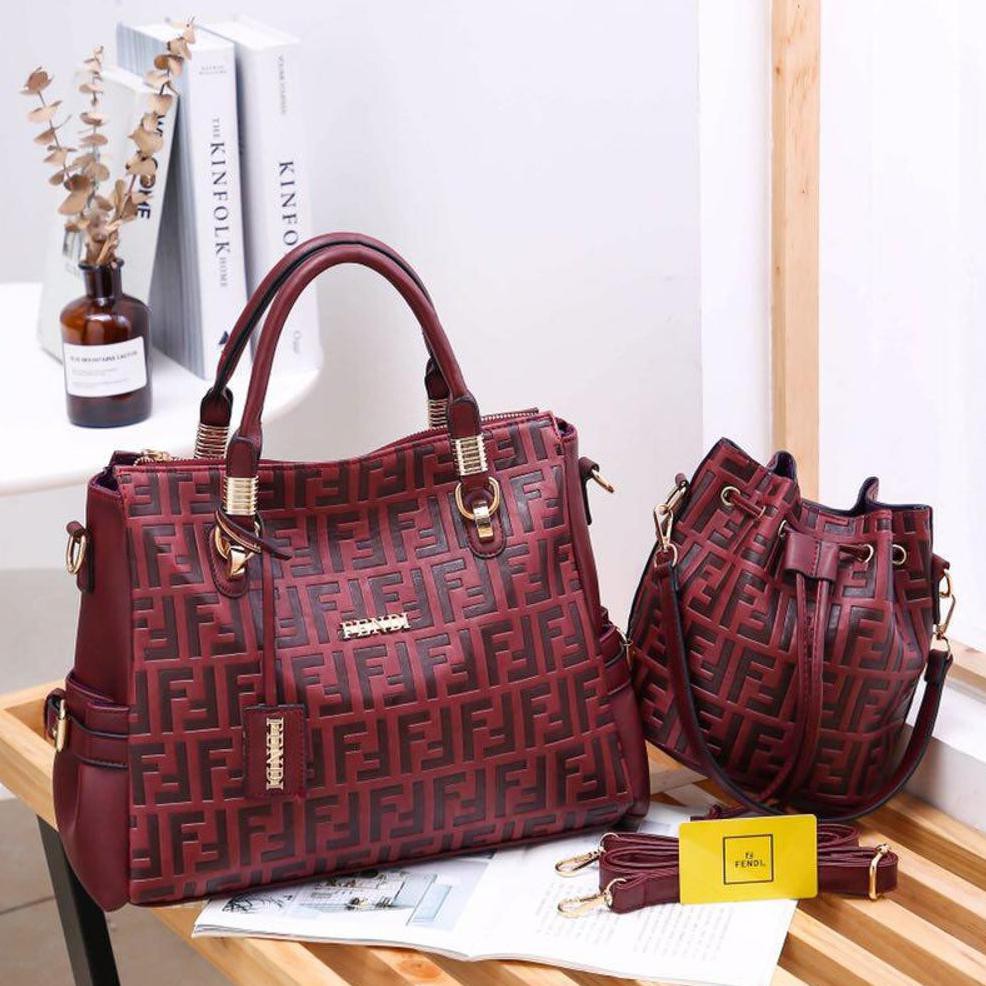 Tas Import Tas Wanita Tas Batam Tas Ransel Wanita Fendi Marilyn DN 17018