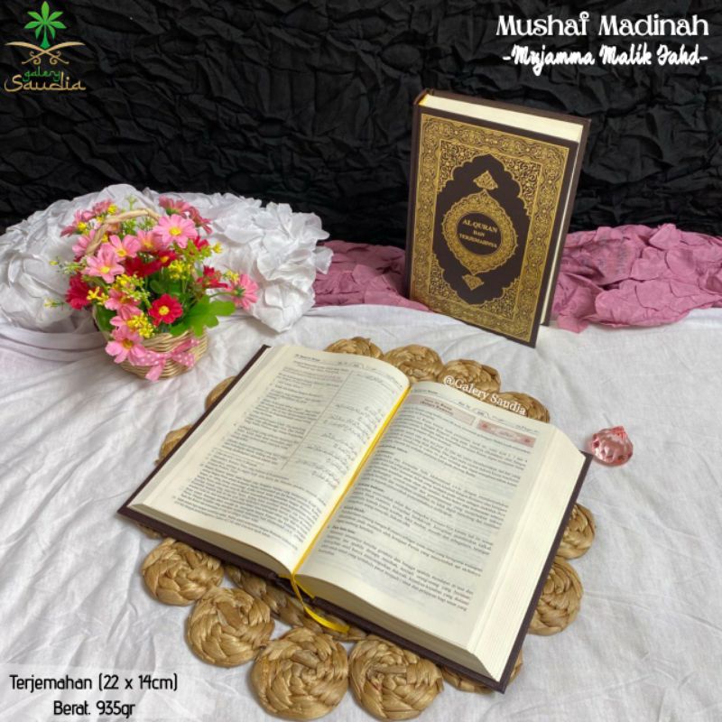 Al-quran/mushaf Terjemahan Indonesia import original madinah arab