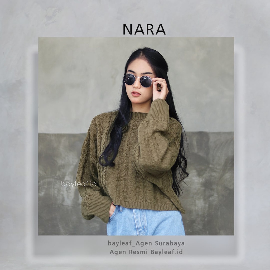 NARA CROP TOP BY BAYLEAF.ID