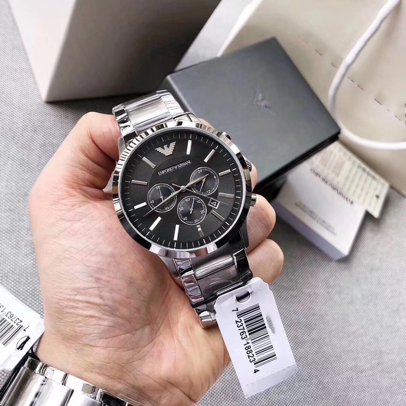 ☍❏♦Ar Men s Watch Chronograph Multi fungsi jam tangan fashion 2434