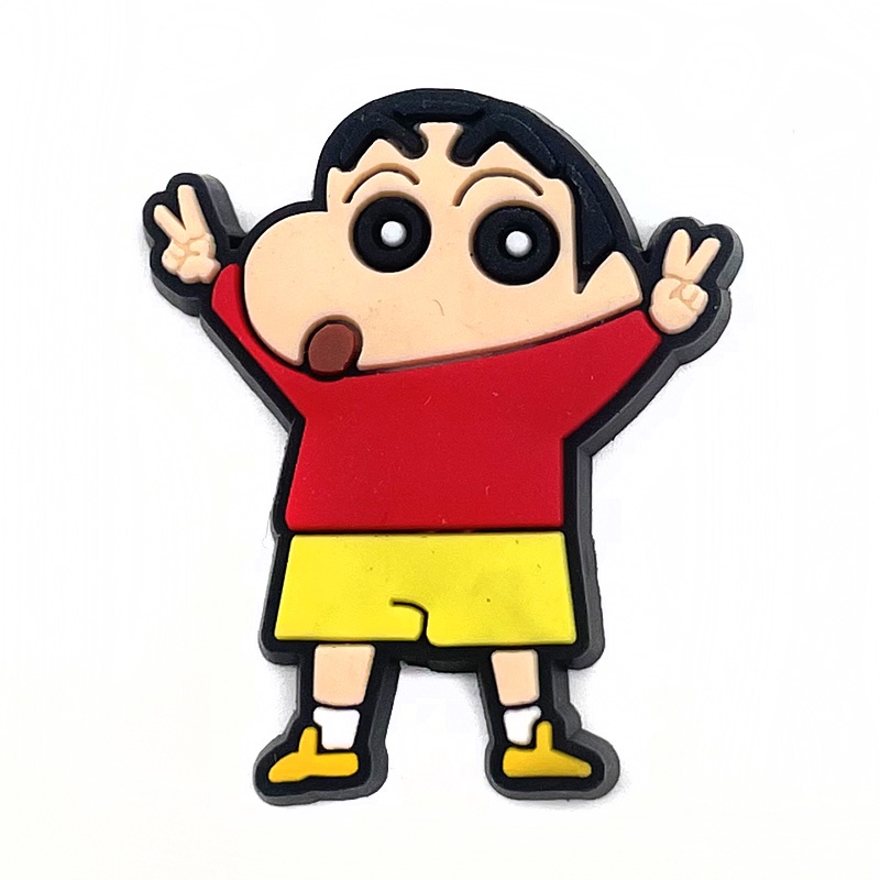 Crayon Shin-chan croc Untuk Dekorasi Sepatu / Gelang / Hadiah / Pesta