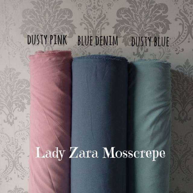 Kain Lady Zara Crepe Original Harga Per 0 5m Shopee Indonesia