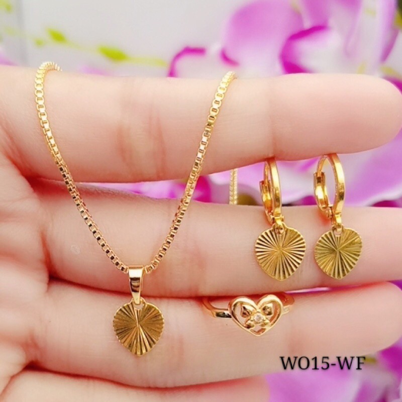 xuping set perhiasan anak lapis mas terbaru star+