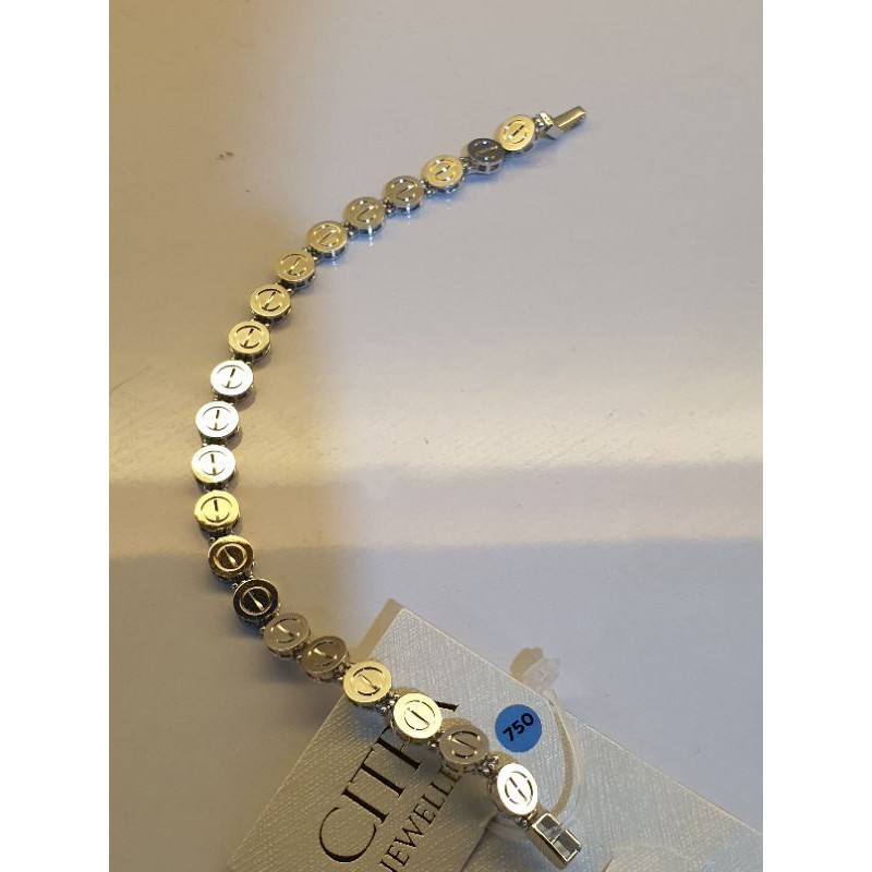 gelang emas 750 cor ctr simple tanpa mata