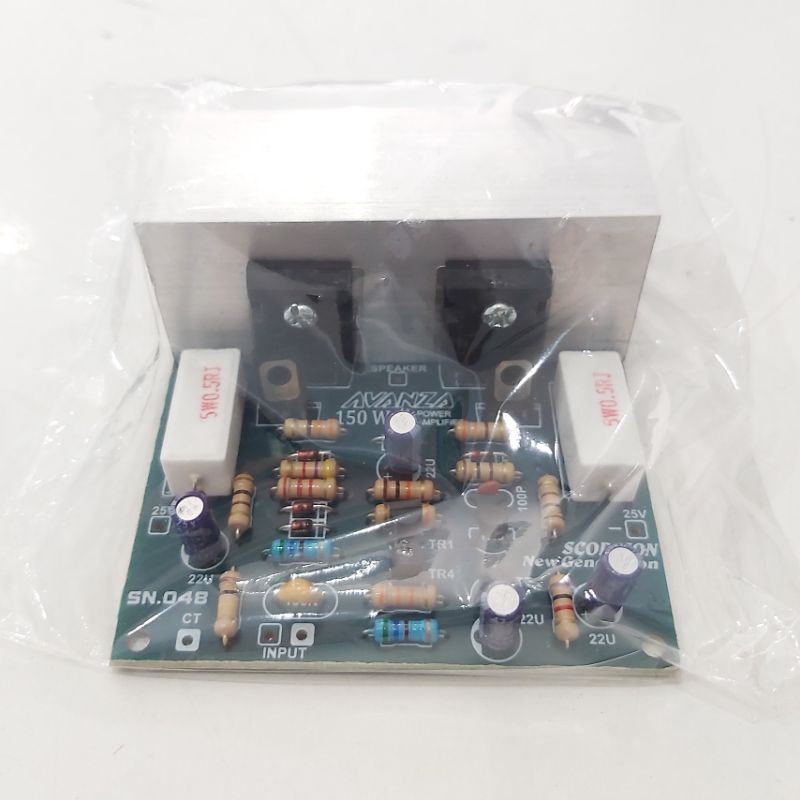 Kit Power Amplifier AVANZA 150 Watt Mono TIP 2955-3055