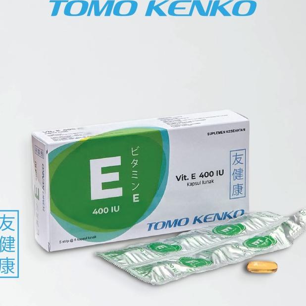 Vit E Tomo Kenko | Vitamin E 400 UI | Vitamin Kulit
