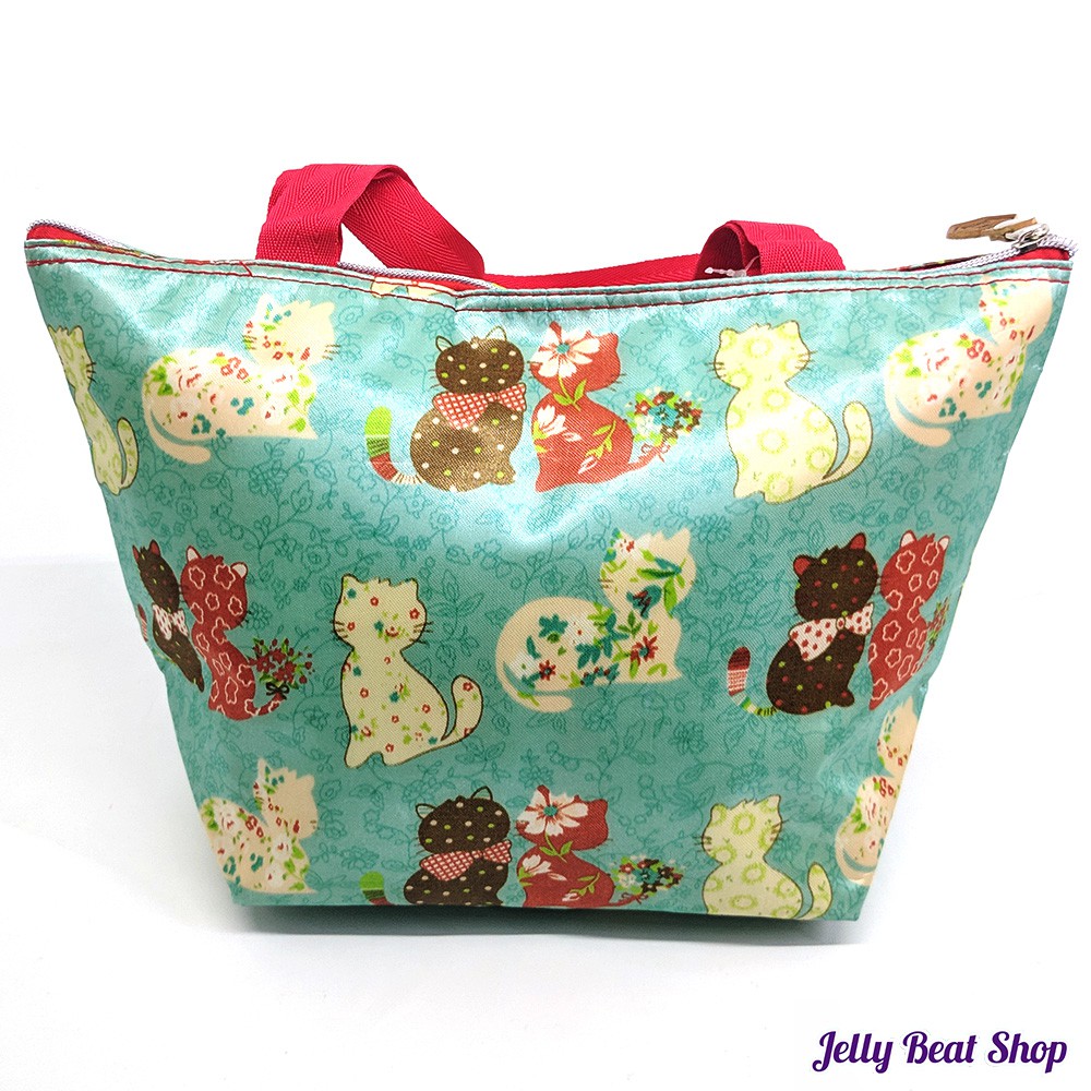 Tas Teng-teng iNSULATED KUCING tote bag / goodie bag / totebag