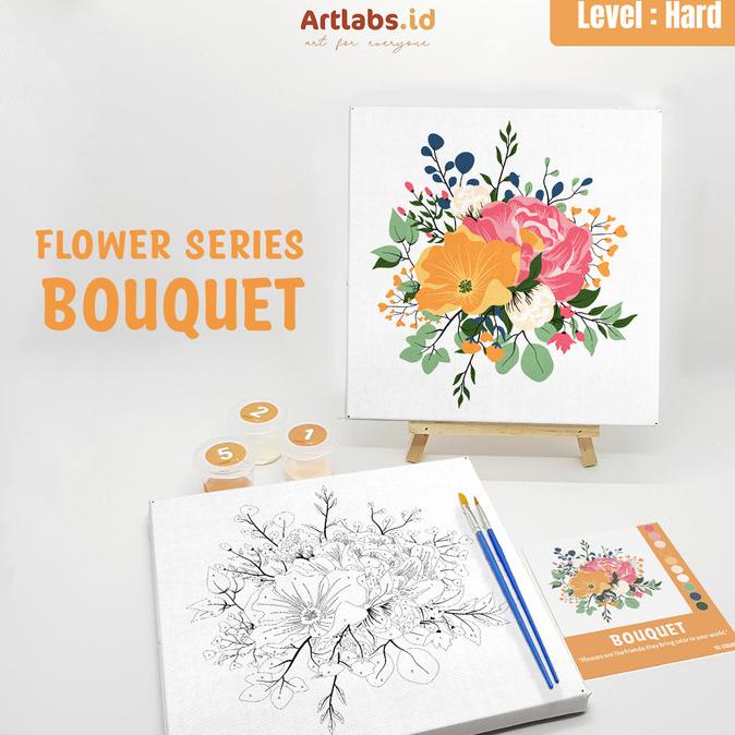 

BAYAR DITEMPAT BOUQUET- Paint By Number 10 Color [Flower Series] | Painting Kit/CAT AKRILIK SET/CAT AKRILIK SET 24 WARNA/CAT AKRILIK PASTEL/CAT AIR/CAT AIR LUKIS SET/CAT AIR GIOTTO/KUAS LUKIS 1 SET/KUAS LUKIS KECIL/KUAS LUKIS LENGKAP/KANVAS LUKIS/KANVAS