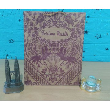 Paper Bag Batik / Tas Kertas Motif/ Paper Bag Motif