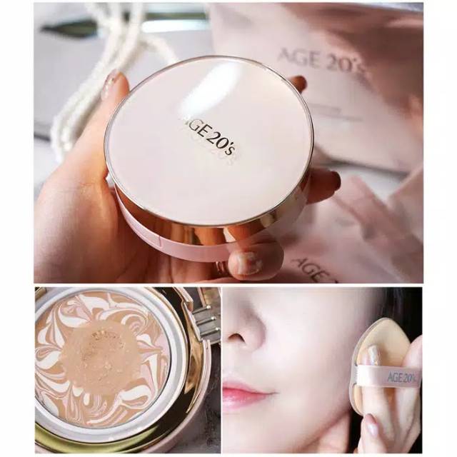 BEDAK AIR CUSHION AGE 20'S ORIGINAL KOREA FREE 2 REFILL/ AGE 20S AIR CUSHION PACK