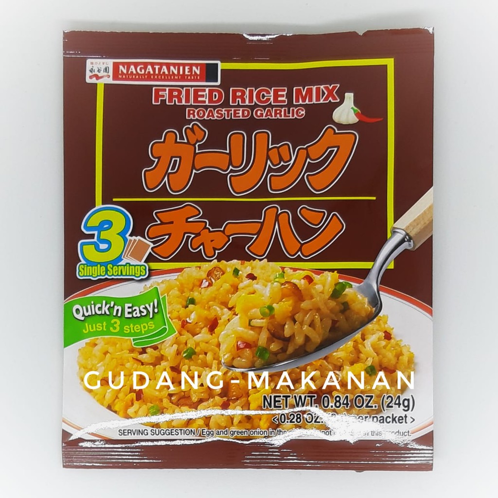 Nagatanien Garlic Cha-Han 24gr