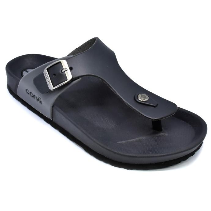 Carvil Sandal Pria BOSTON-01M BLACK/GREY carvil92 Ayo Order