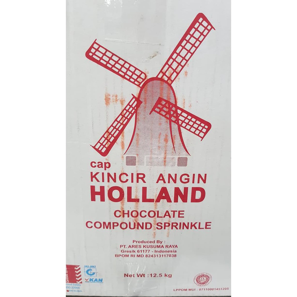 

Ms490 Meses / Meises Coklat Holland Repack 1 Kg / Grosir 12.5 Kg Milky S5A9