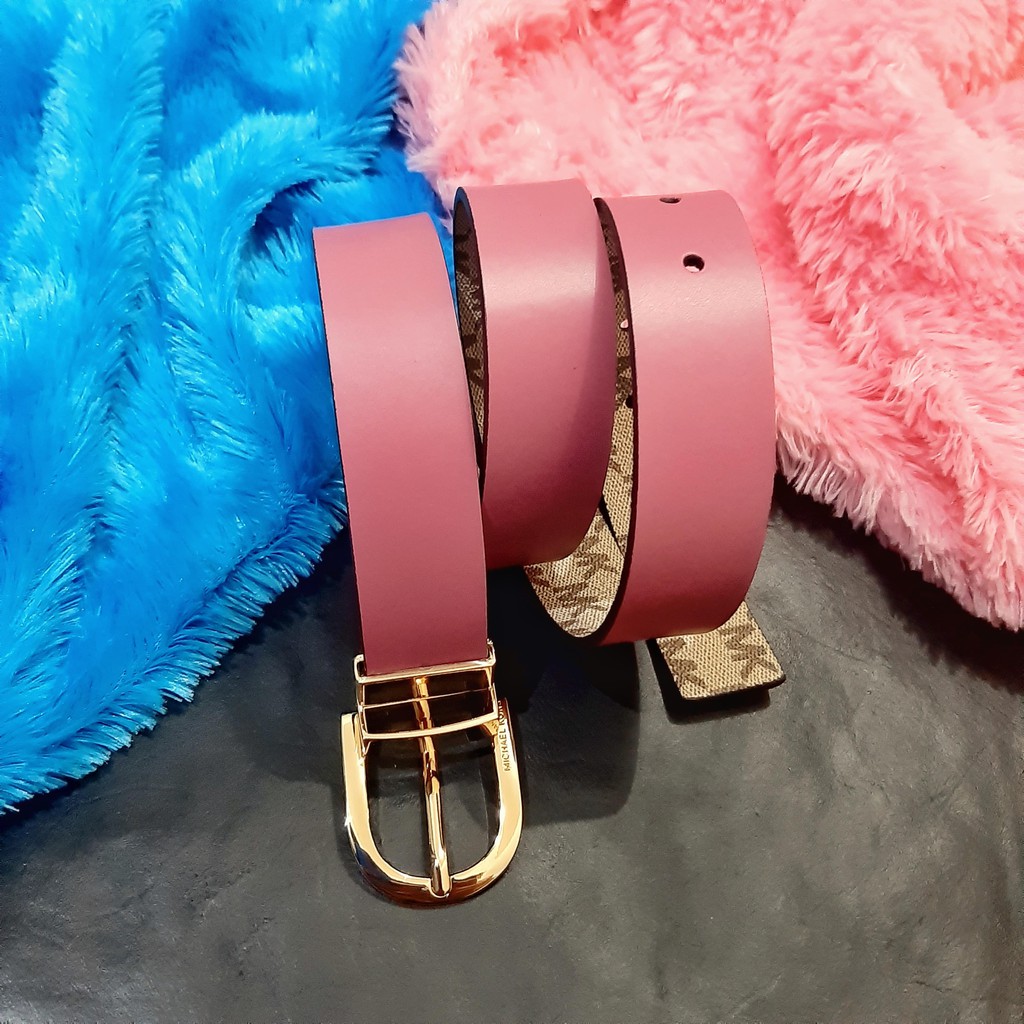 Ikat Pinggang Wanita MK Synthetic Leather Reversible Belt