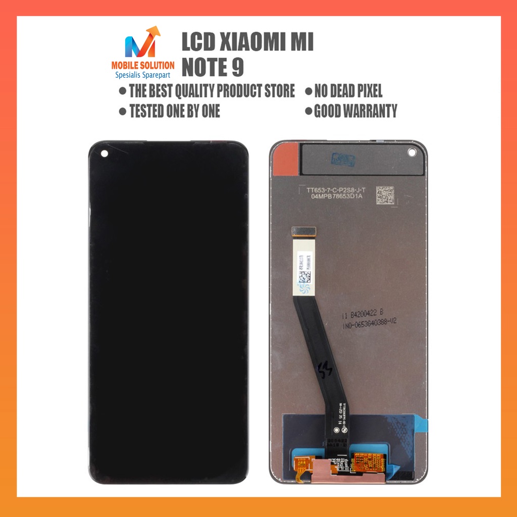 Grosir LCD Xiaomi Redmi Note 9 Fullset Touchscreen ORIGINAL 100% Garansi 1 Bulan + packing / Bubbel