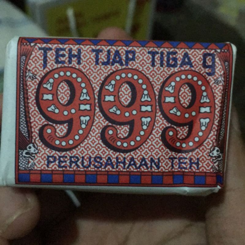 

Teh 999 Teh tubruk 45 gram